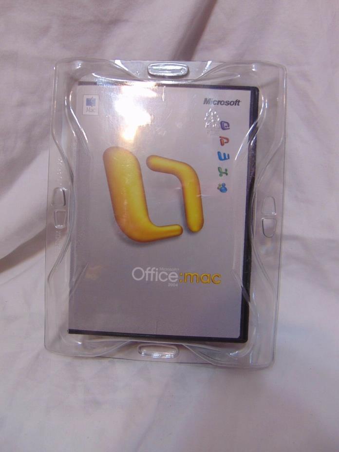 MICROSOFT Office For Mac 2004 Windows XP Professional For Mac Virtual PC for MAC