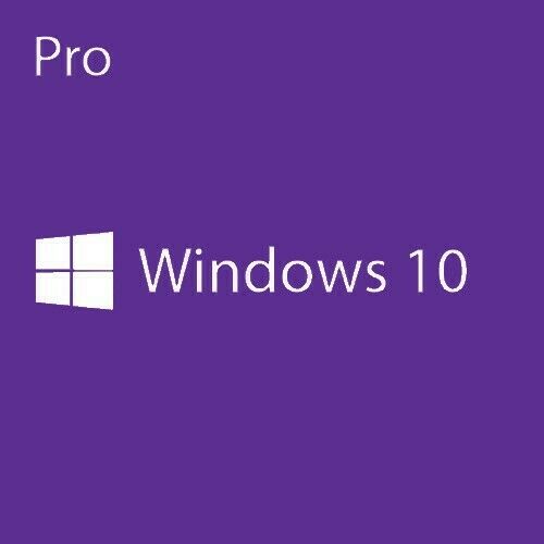 Windows 10 Pro Install Disc & Upgrade DVD w Activation Key 32 or 64 Bit