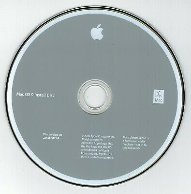 APPLE MAC OS 9 TIGER FULL INSTALL DISC FOR eMAC (2Z691-5721-A)