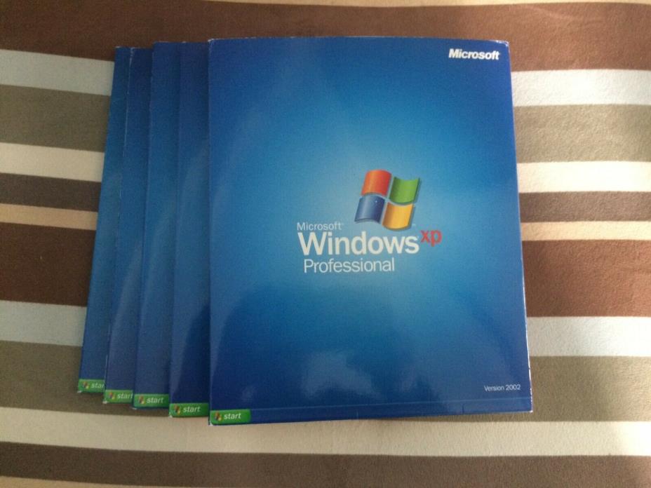 Windows XP Professional with SP2, Retail License, Full Install, 32 bit
