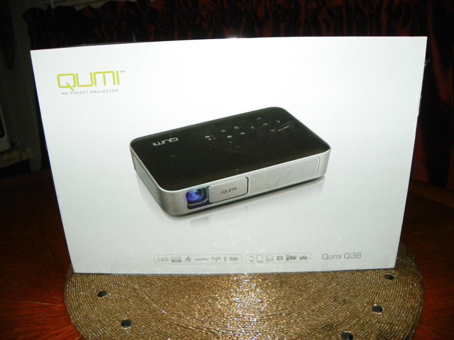 Vivitek Qumi Q38 1080p Wireless DLP Projector - Black NEW/SEALED FACTORY WRAP