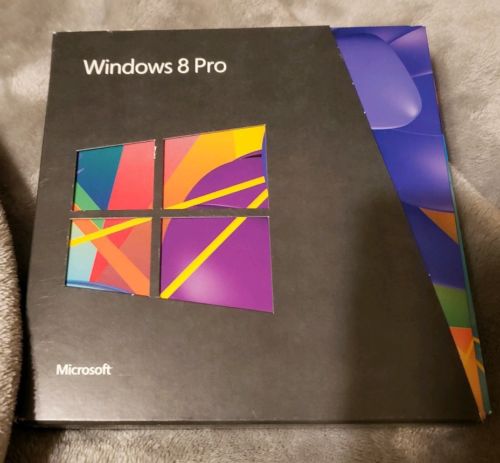 Microsoft Windows 8 Pro 64/32-bit CD Software full package