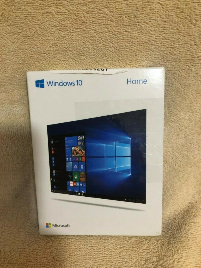 Microsoft Windows 10 Home - Full Version (USB Flash Drive) New