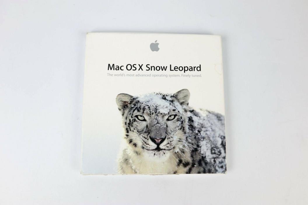 Mac OS X Snow Leopard 10.6.3 Used