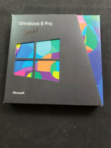 Microsoft  Windows 8 Pro (1 PC License) includes 32-bit / 64-bit Install Disks