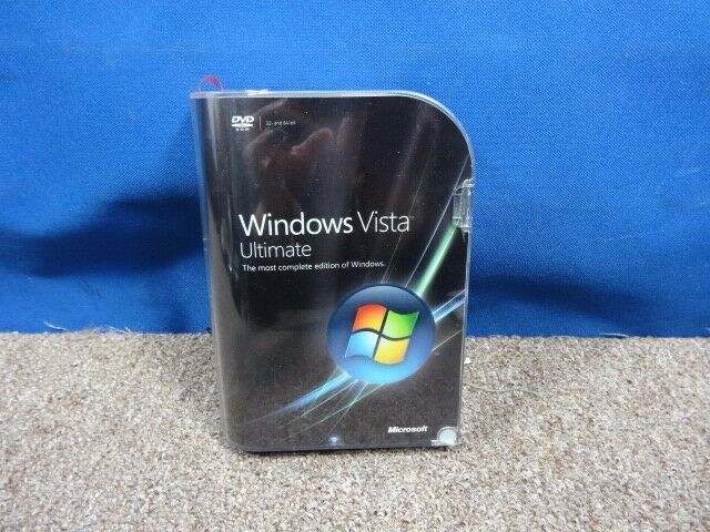 Microsoft Windows Vista Ultimate 32/64 bit Software