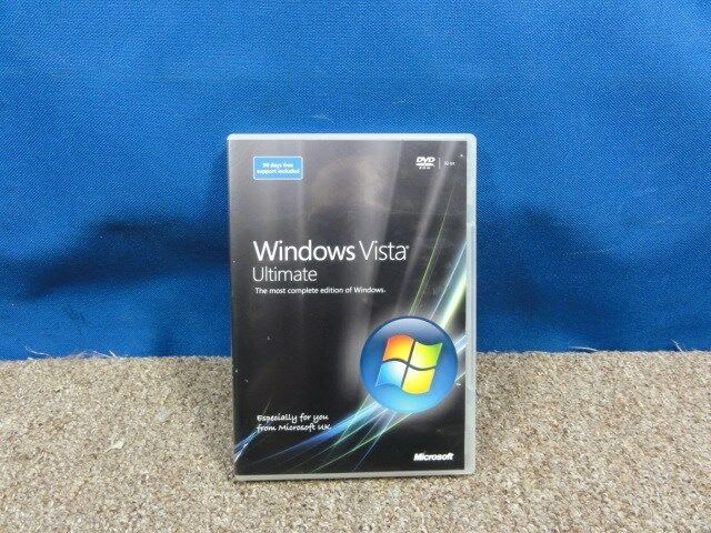 Microsoft Windows Vista Ultimate 32-bit only Software