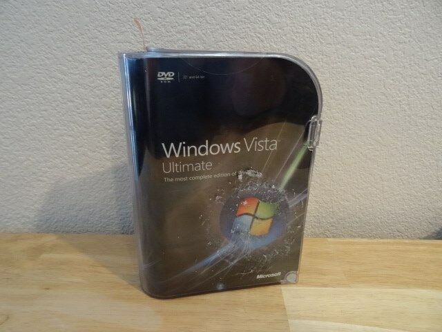 Microsoft Windows Vista Ultimate 32/64 bit Software mf8c2