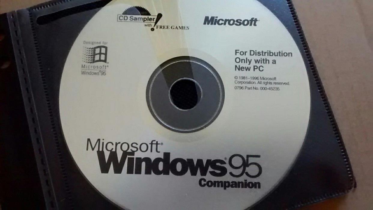 Microsoft Windows 95 Companion CD