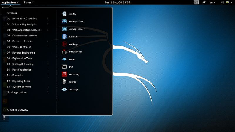 Kali Linux 2018.4 64-bit Live Install 32 GB USB 3.0 With Persistence