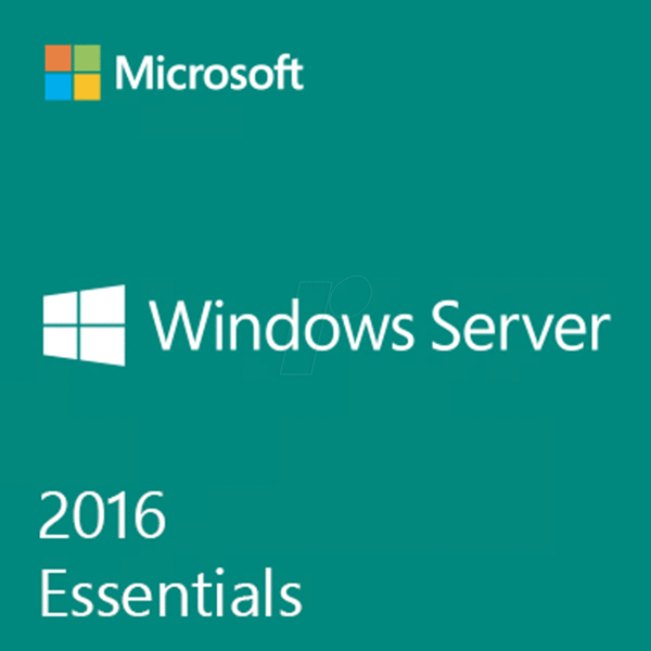 Microsoft Windows Server Essentials 2016 64 Bit English OEM DVD 1-2CPU G3S-01045
