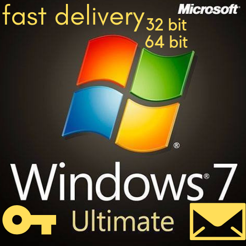 ? Genuine windows 7 win ultimate 32 64 bit activation license product key sp1 ?