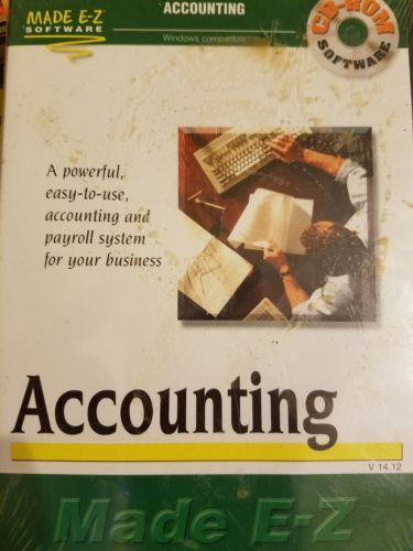 Accounting Program by Made EZ Windows 95/98 ME