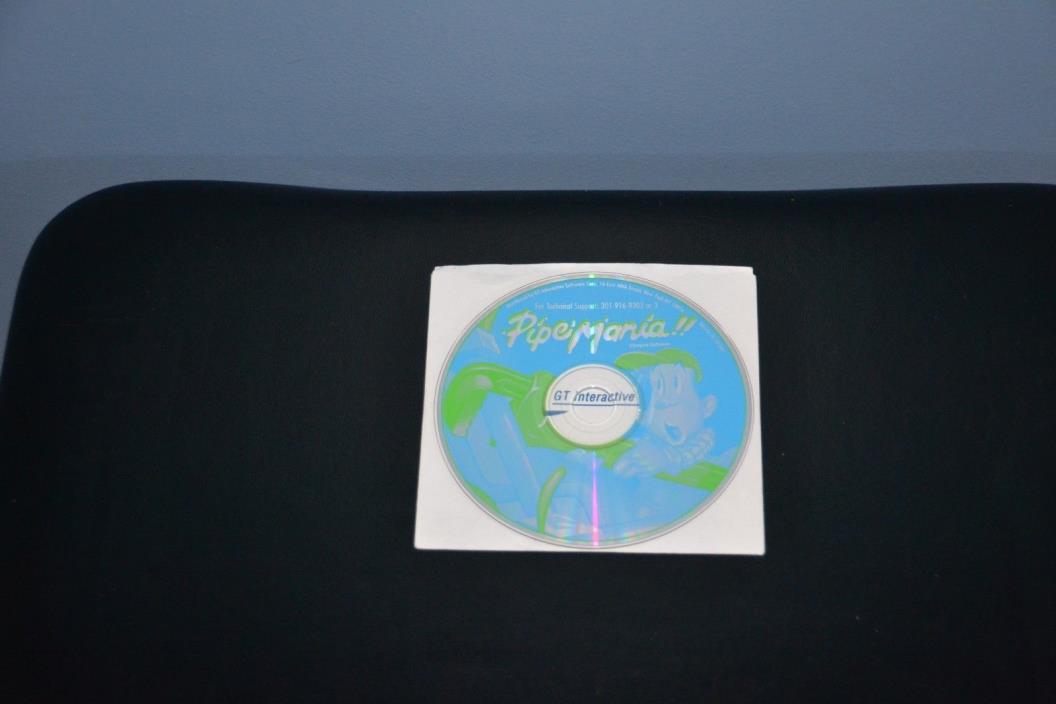 Pipe Mania!! PC CD - Video Game - Data East - Used/VGC