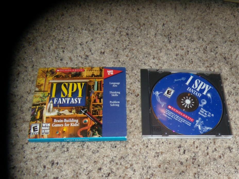 I Spy Fantasy (PC, 2003) Near Mint Game