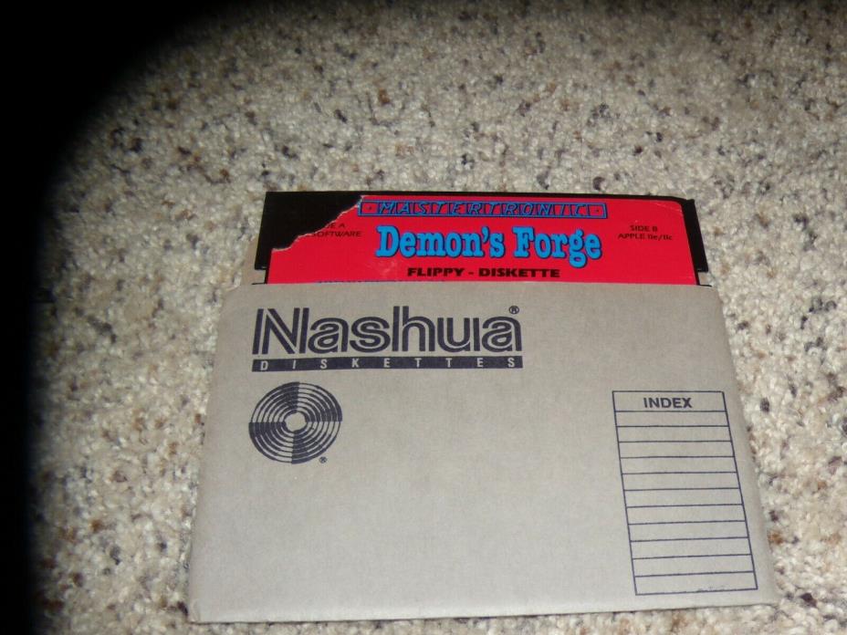 Demon's Forge PC and Apple IIe/IIc 5.25