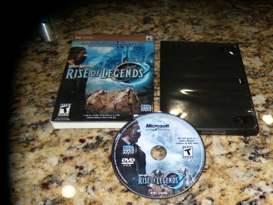 Rise of Nations Rise of Legends (PC, 2006) Mint Game