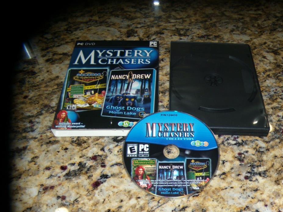 Mystery Chasers (PC, 2010) Mint Game