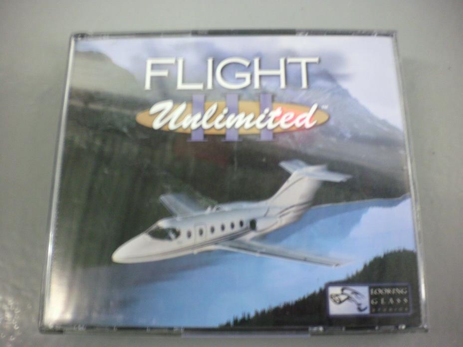 Flight Unlimited III Flight Simulator Software 3 CD-Roms