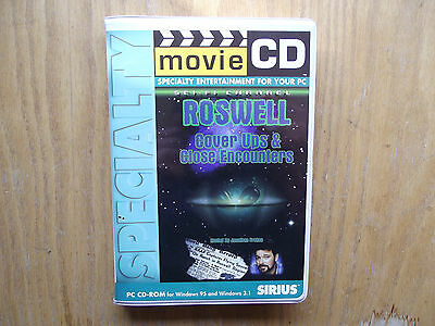 Roswell: Cover-Ups and Close Encounters (Rare CD-Rom, 1997 2 Disc Set) Windows95