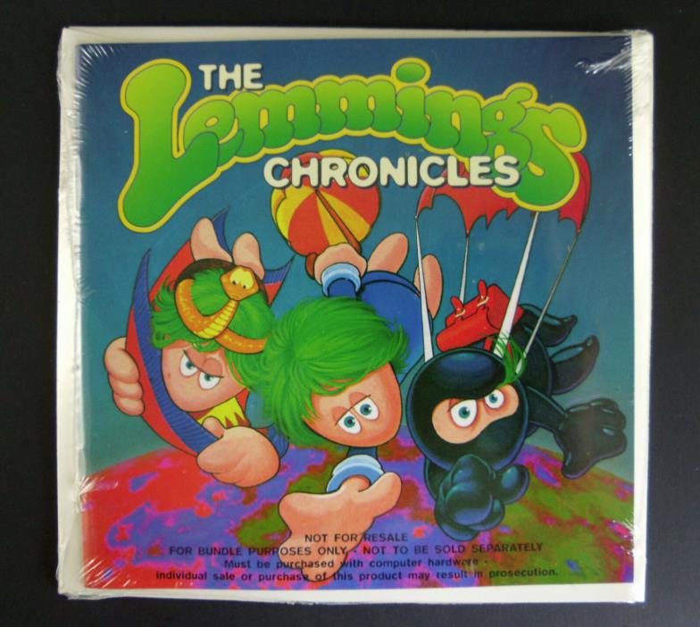 The Lemmings Chronicles 3 PC Game CD Version 1994 Amiga DOS SEALED