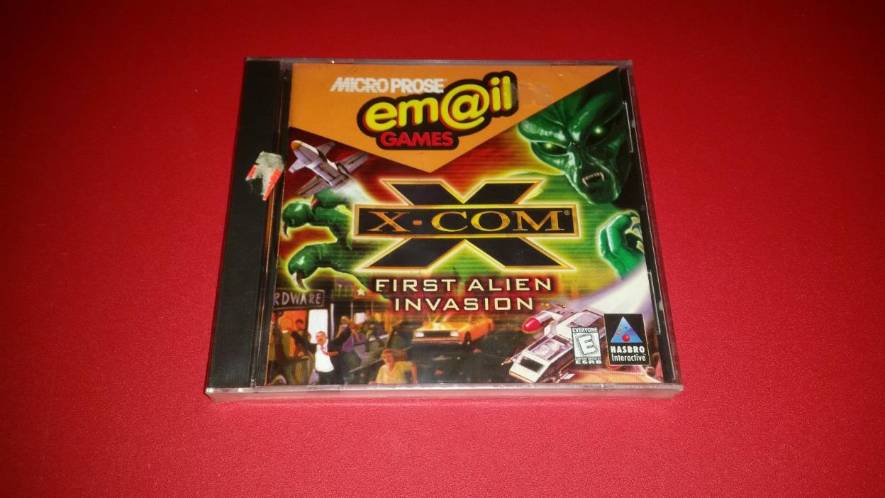 X-COM First Alien Invasion Email Games PC CD - Brand new