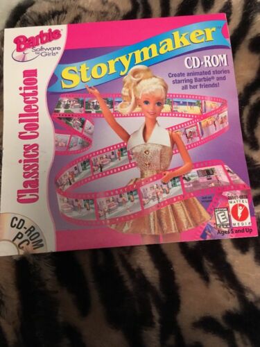 Vintage Barbie Storymaker - Classics Collection - CD-ROM PC Game Mattel