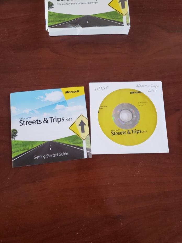 Microsoft Streets and & Trips 2013 Maps Of North America