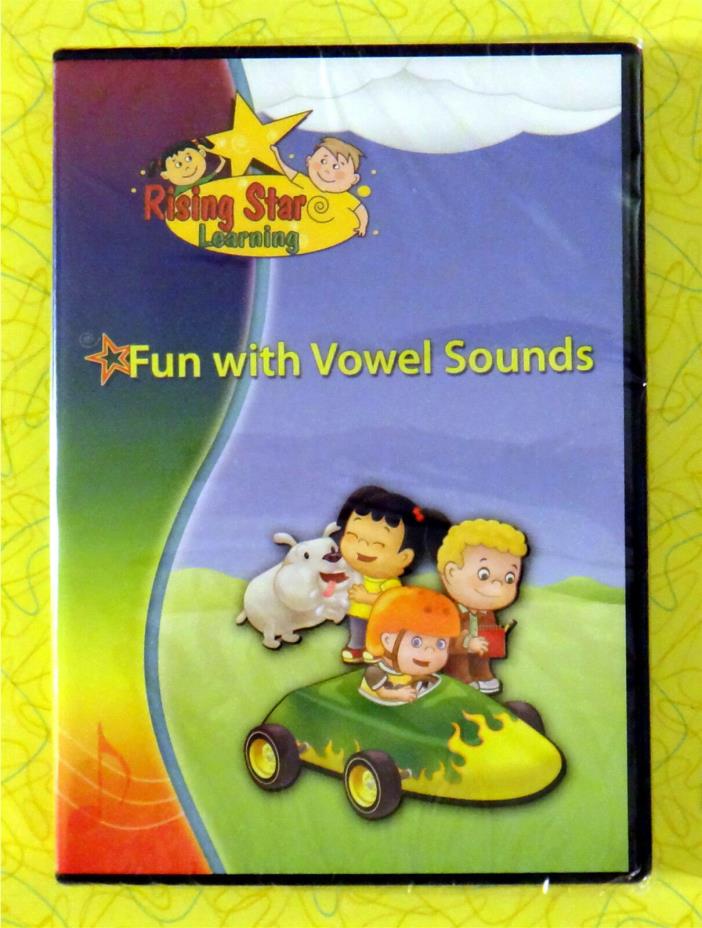 Rising Star Learning - Fun with Vowel Sounds ~ PC CD Rom Software ~ New  Reading