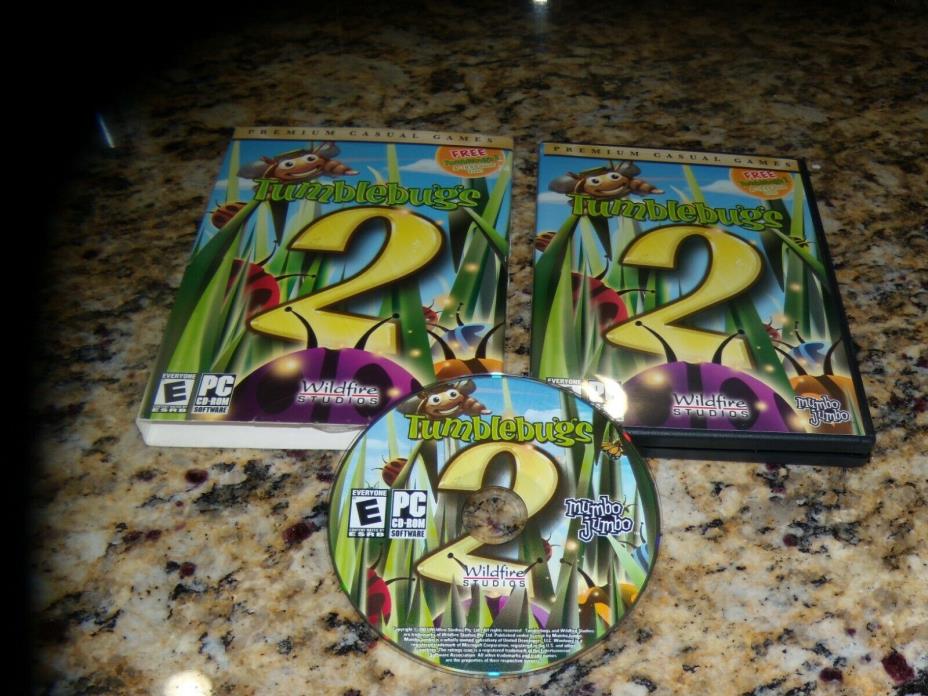 Tumblebugs 2 (PC, 2007) Mint Game
