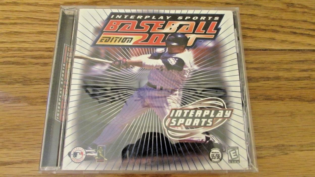 Interplay Sports Baseball 2000 PC CD manage Major League teams players game!