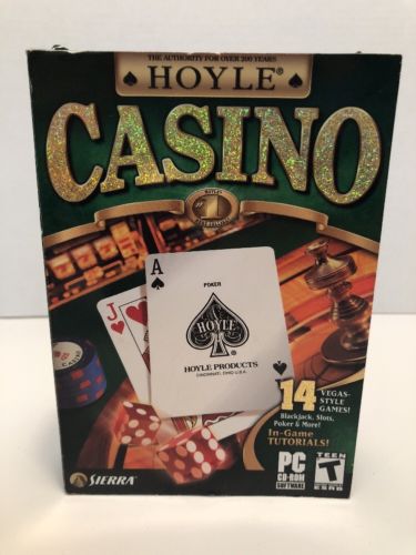 Hoyle Casino 2003 PC CD blackjack keno video poker horse race gambling games!