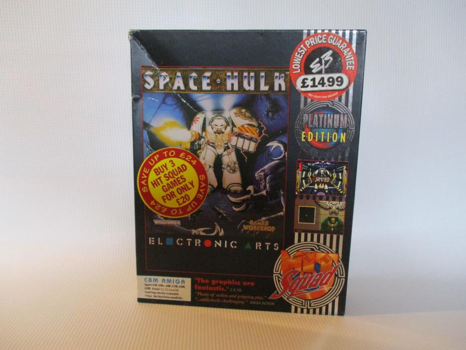 SPACE HULK Commodore Amiga Game by Electronic Arts!!