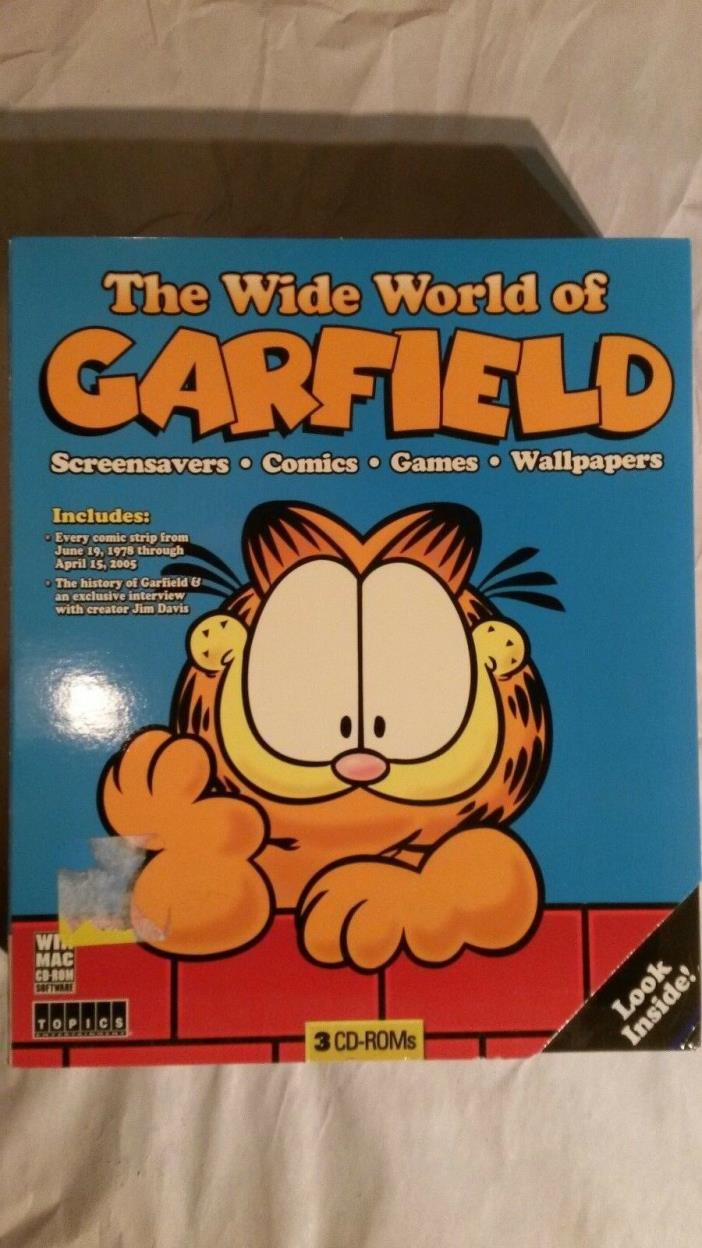 The Wide World of Garfield - PC CD ROMs