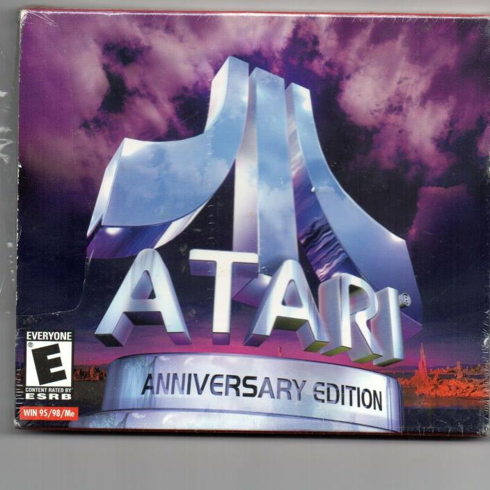 ATARI Anniversary Edition PC CD-ROM 12 Arcade Games For Windows 95/98/ME