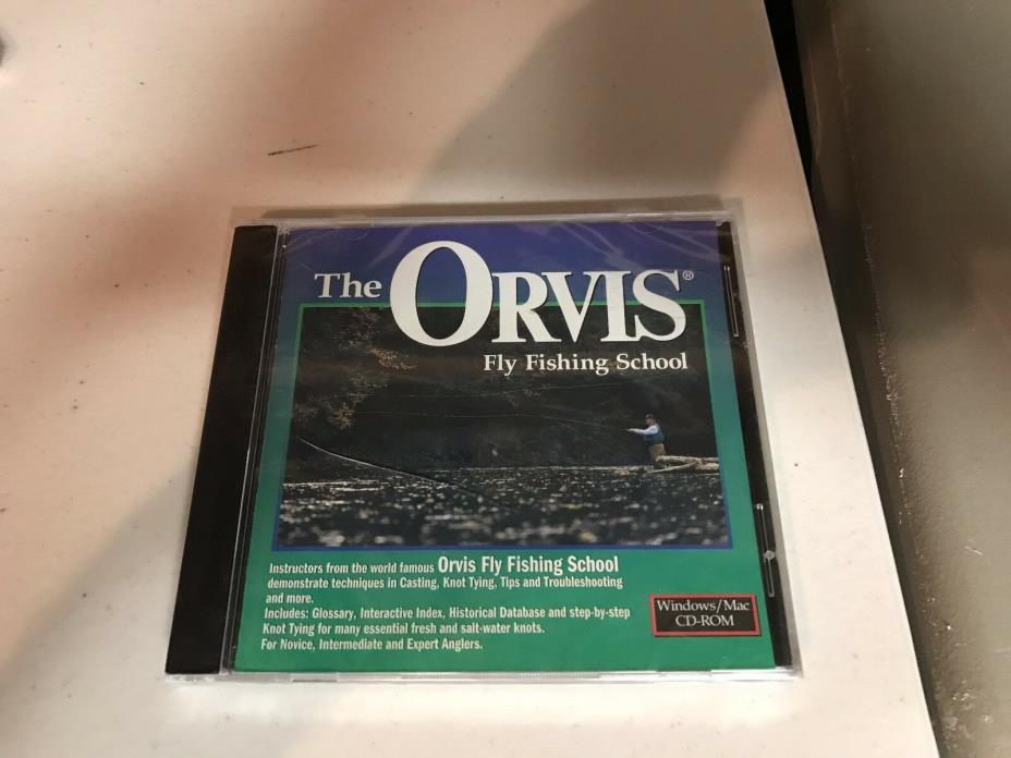 The Orvis Fly Fishing School windows/mac cd-rom 1997