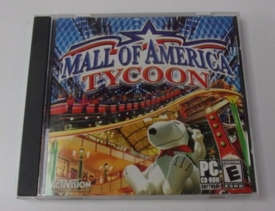 MALL OF AMERICA TYCOON. Activision PC-CD-ROM