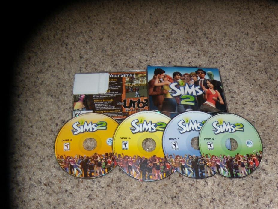 The Sims 2 (PC, 2004) game with key