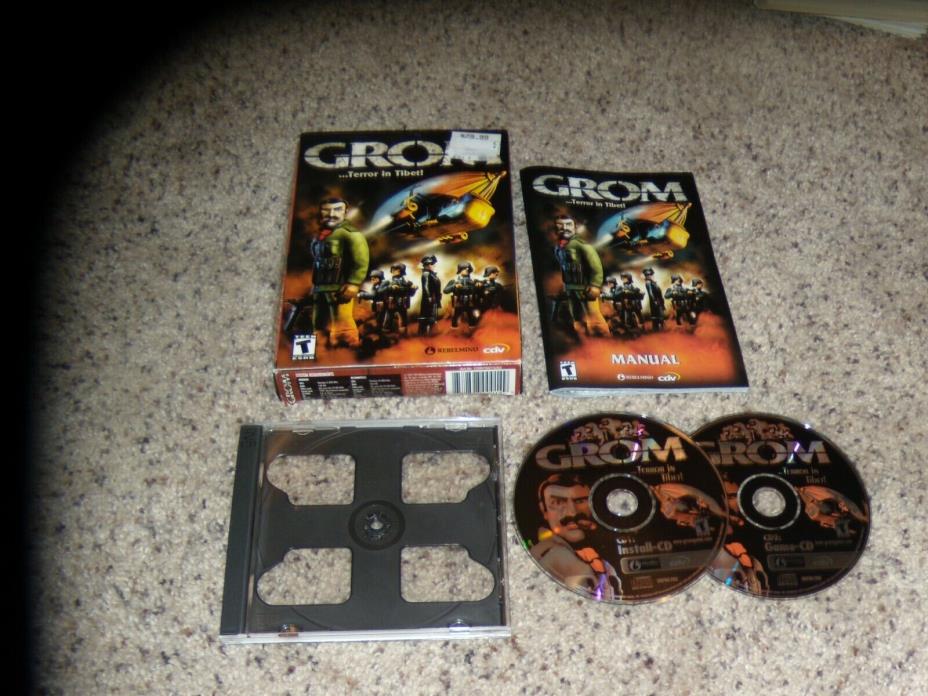 Grom (PC, 2002) with box and manual