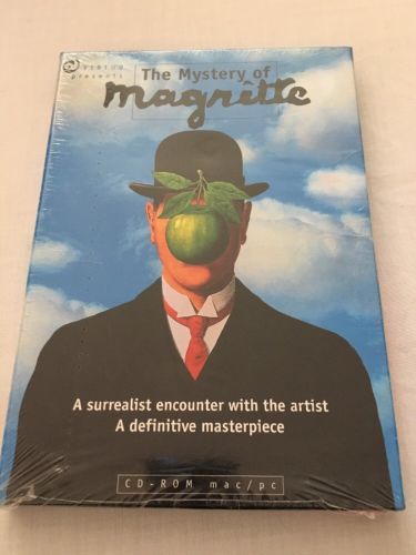 The Mystery Of Magritte CD ROM Mac/Windows New and Factory Sealed