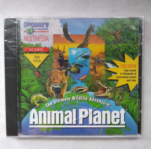 DISCOVERY CHANNEL Animal Planet Ultimate Wildlife Adventure PC CD Science Game