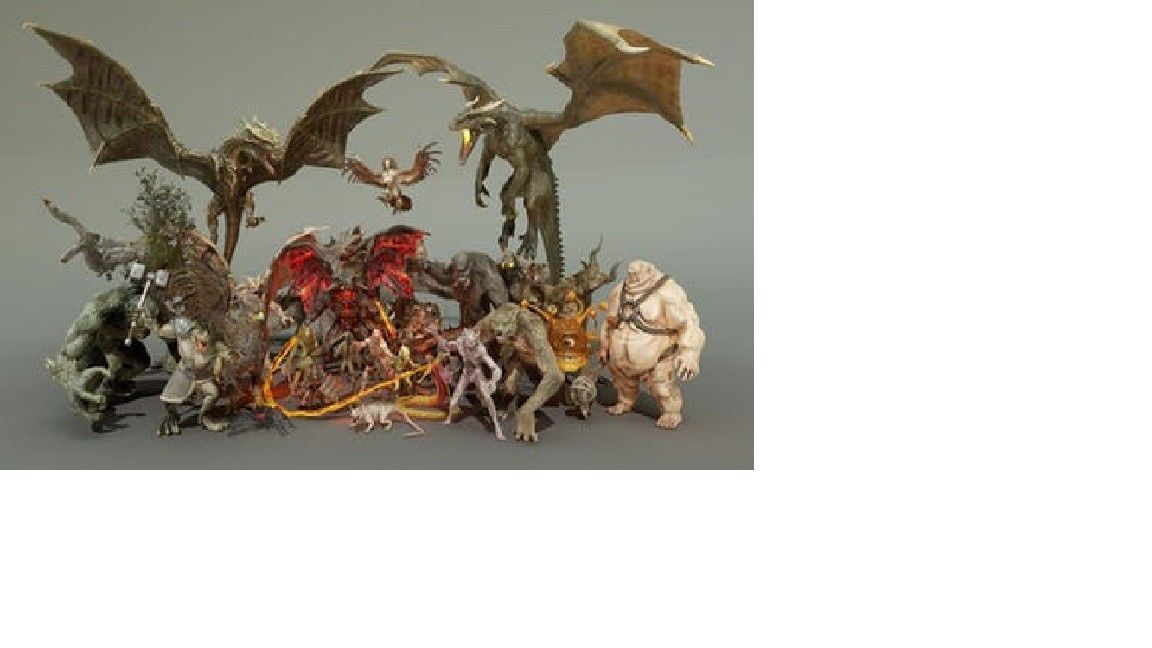 Heroic Fantasy Creatures Full Pack Volume 1 Key Only