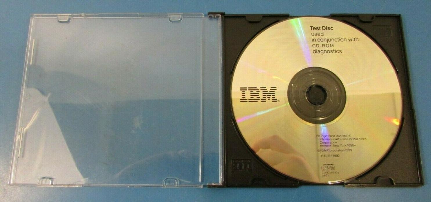 IBM Test Disk iSeries 81F8902 CD