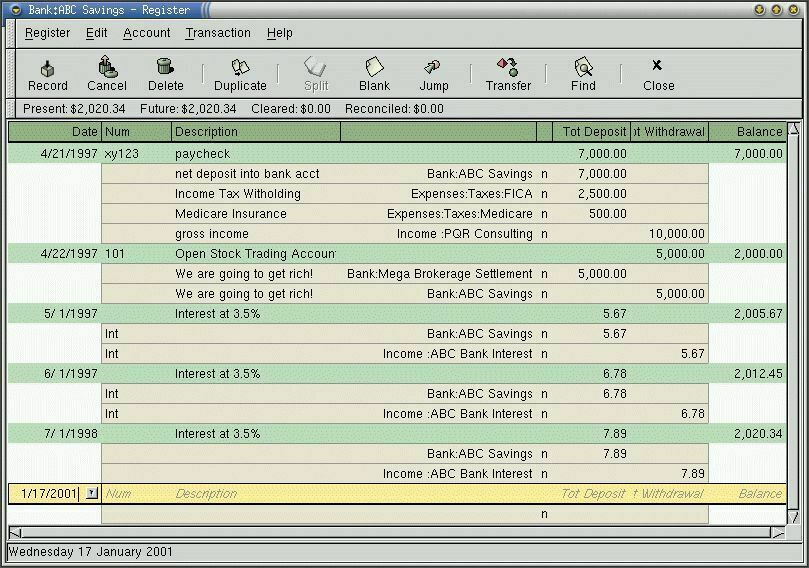 GnuCash 2019 Professional Personal and Business Accounting Software PC and Mac