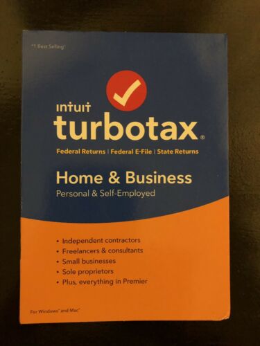 Turbotax Home & Business for 2018