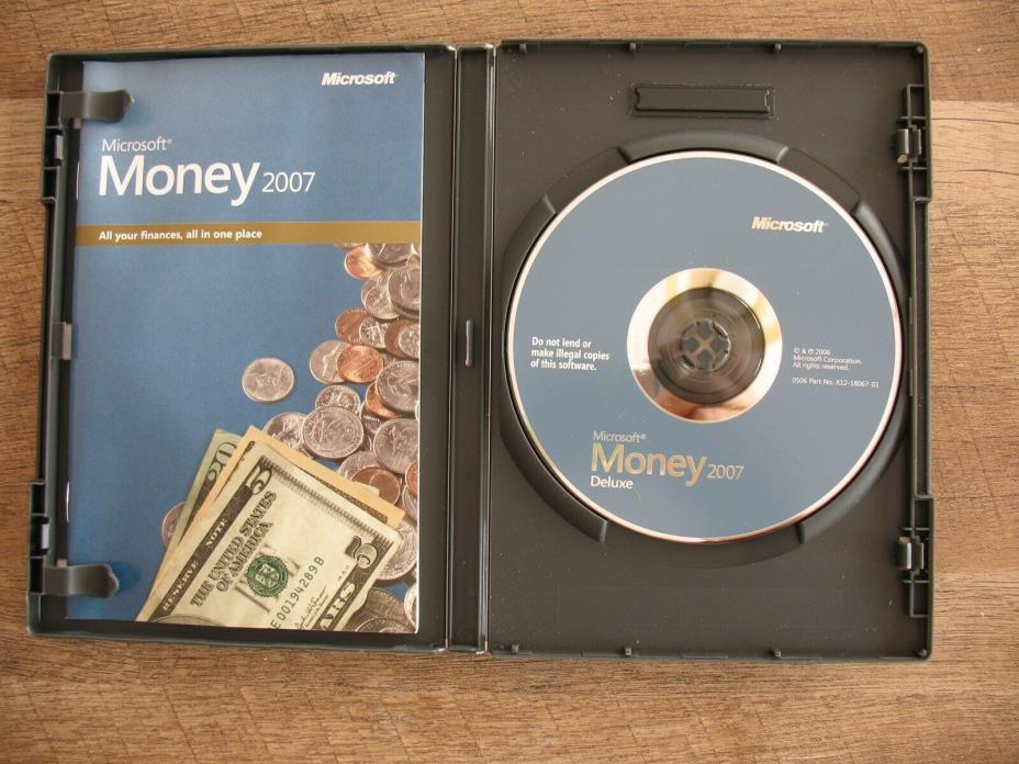 MS Money deluxe 2007