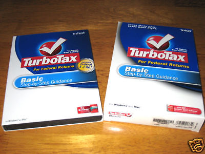 2006 2007 TurboTax FEDERAL Return Turbo Tax NEW sealed 2 CD's!