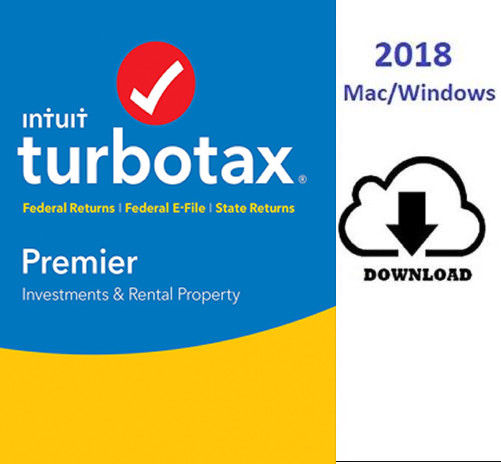 Intuit TurboTax PREMIER 2018 WINDOWS/MAC