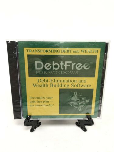 Debt Free for Windows Debt Elimination & Wealth Building Software New Sealed
