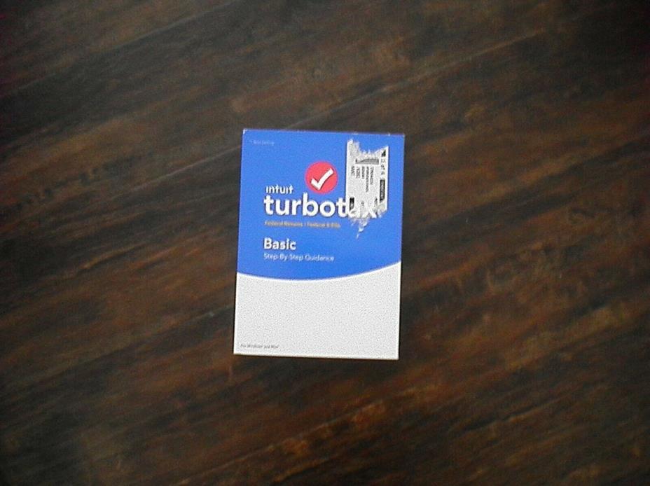 TurboTax Basic Federal + E-File 2018 Tax Software, Traditional Disc